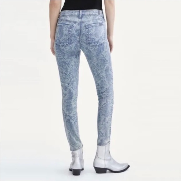 7 for all mankind snakeskin jeans - Picture 8 of 8